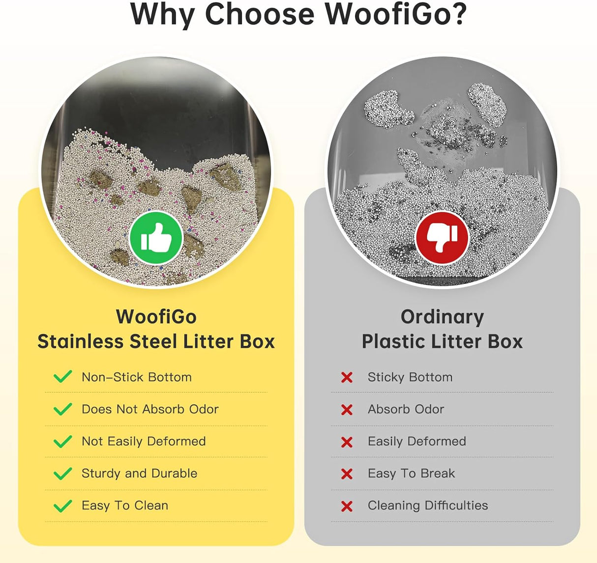 Caja de arena de acero inoxidable con lado alto Panghuhu88