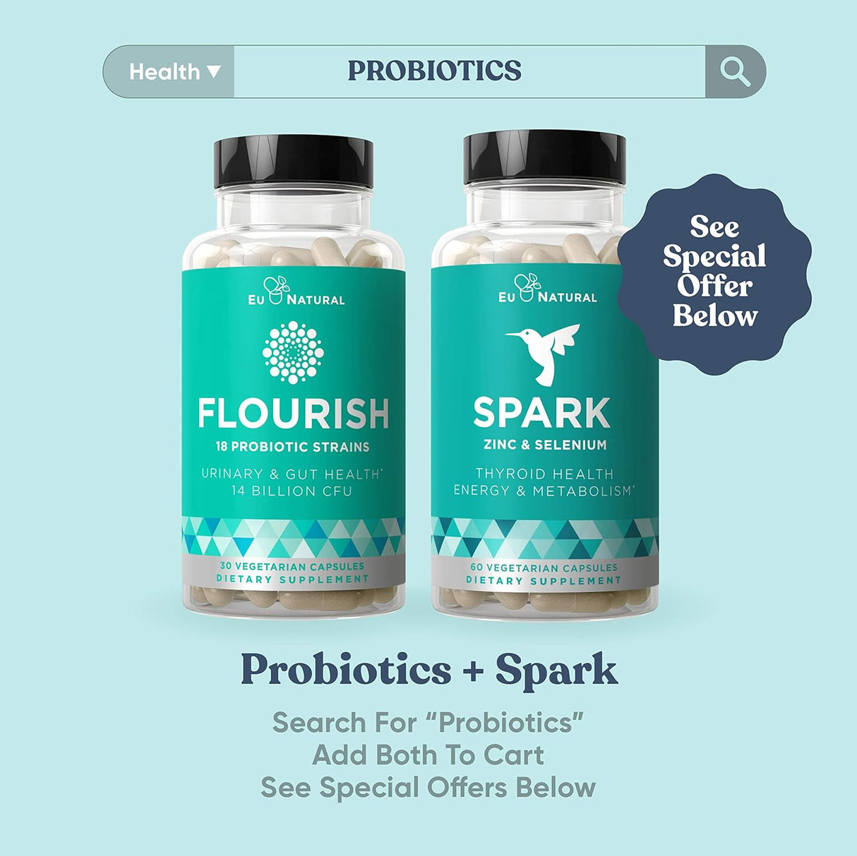 Suplementos Alimenticios para soporte de tiroides energía