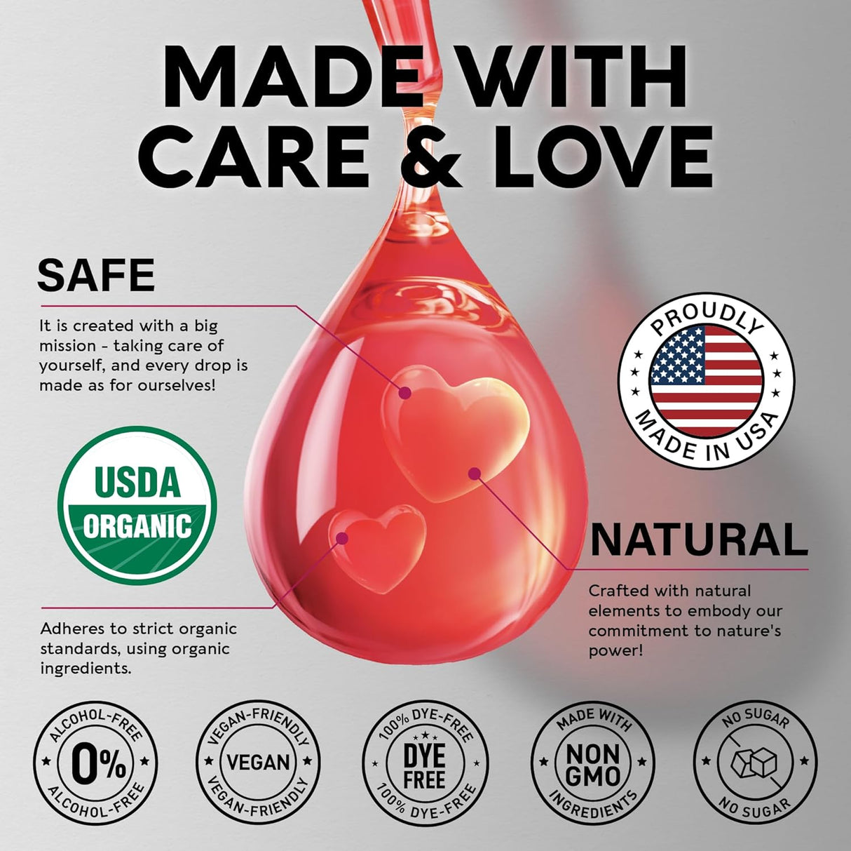 Vitaminas orgánicas 8 en 1 del complejo NUTRAHARMONY