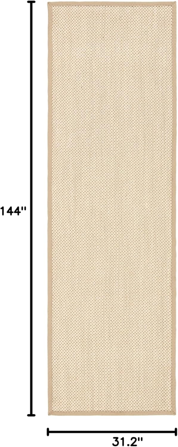 Alfombra Runner de Fibra Natural, SAFAVIEH, Diseño Sisal, NF141B