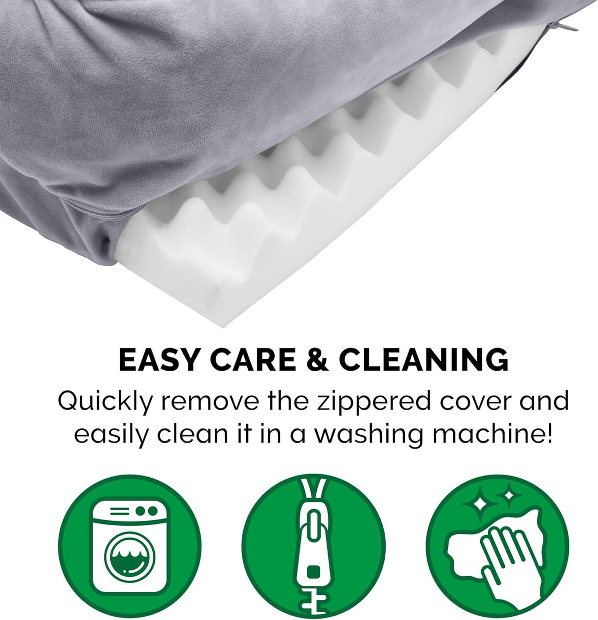 Cama ortopédica para perros Furhaven, con cojines removibles, mediana