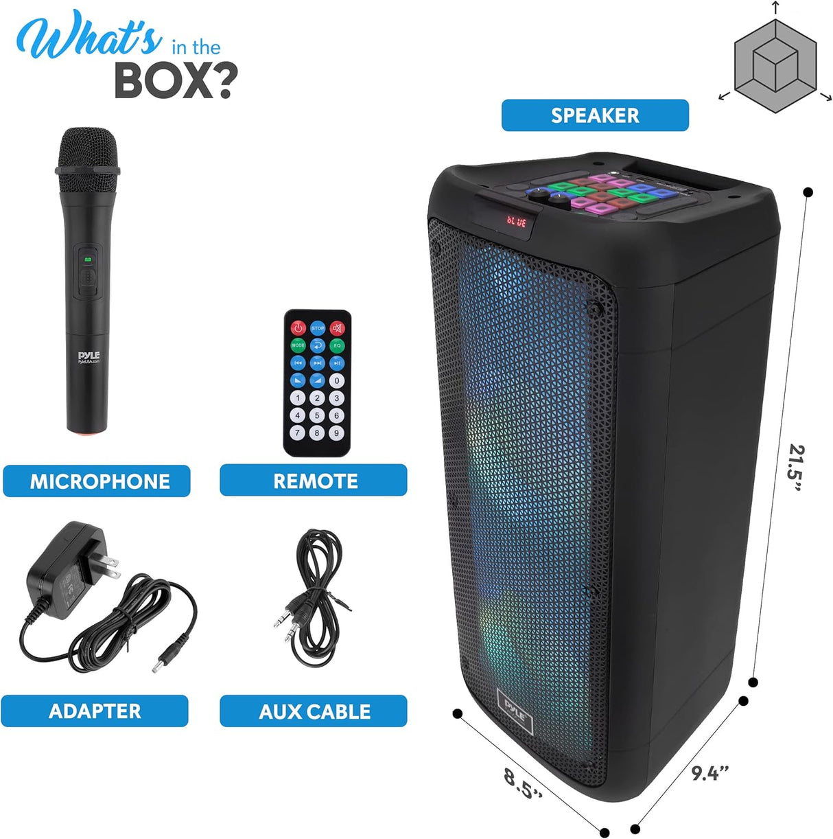 Sistema de altavoces Bluetooth PA portátil
