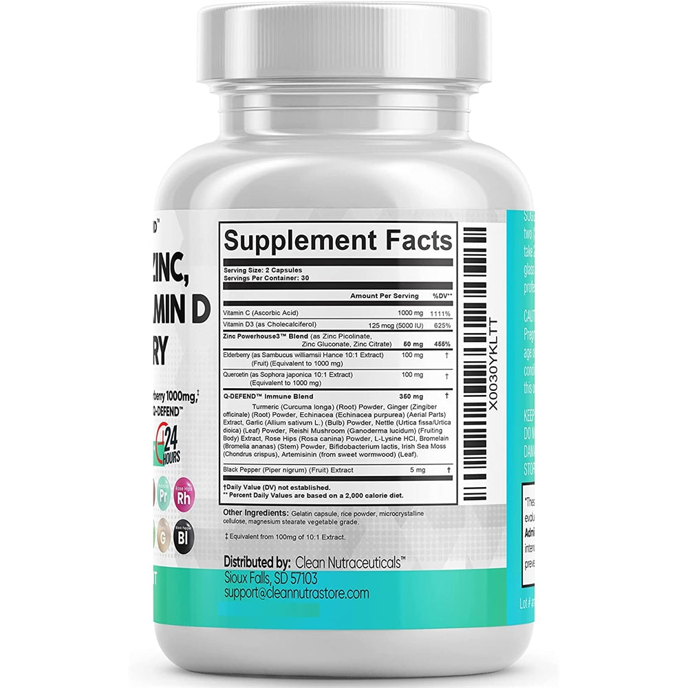 Suplementos Alimenticios Quercetina de vitamina C
