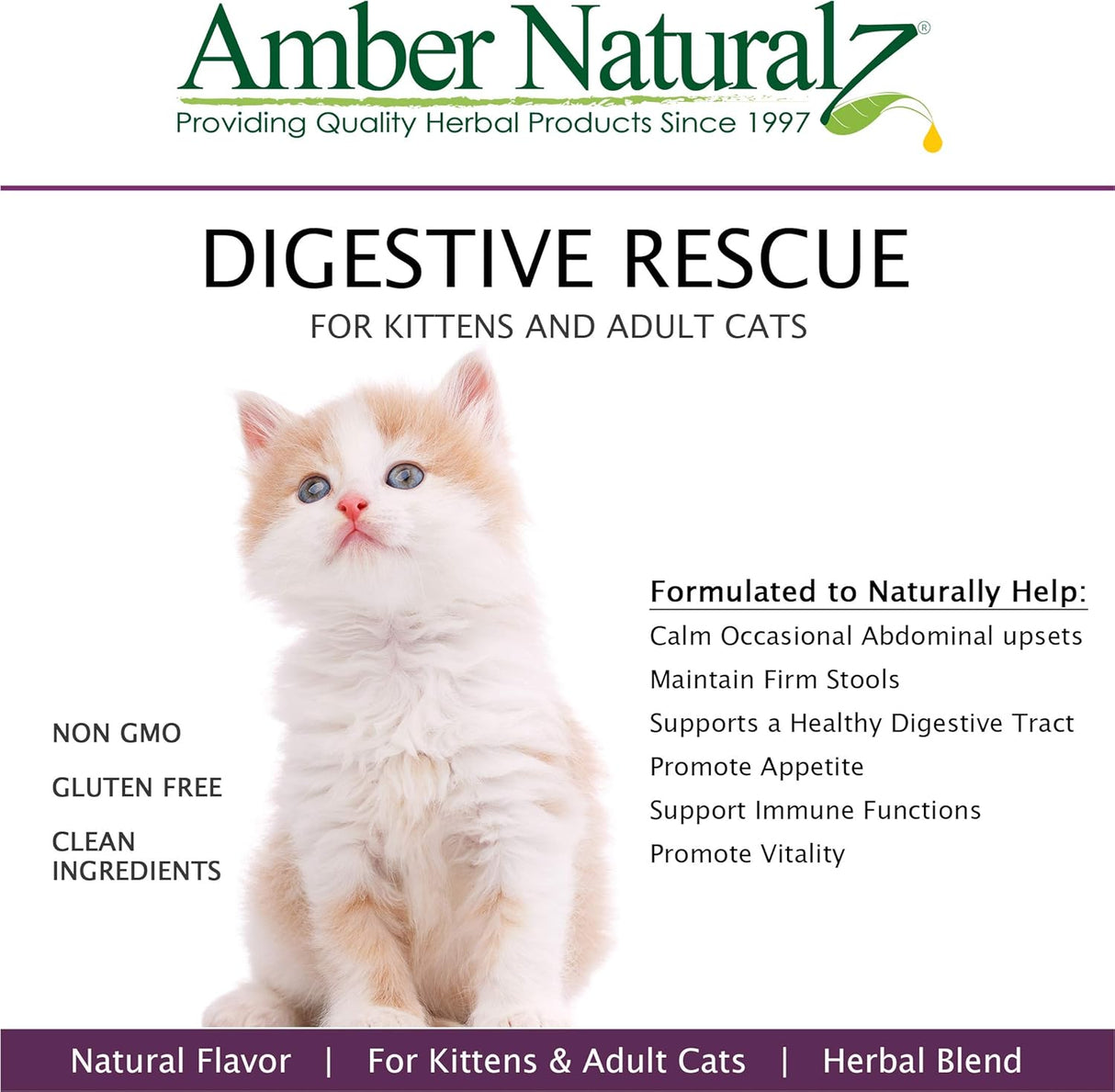 Botanical para mascotas-Soporte Digestivo para Felinos