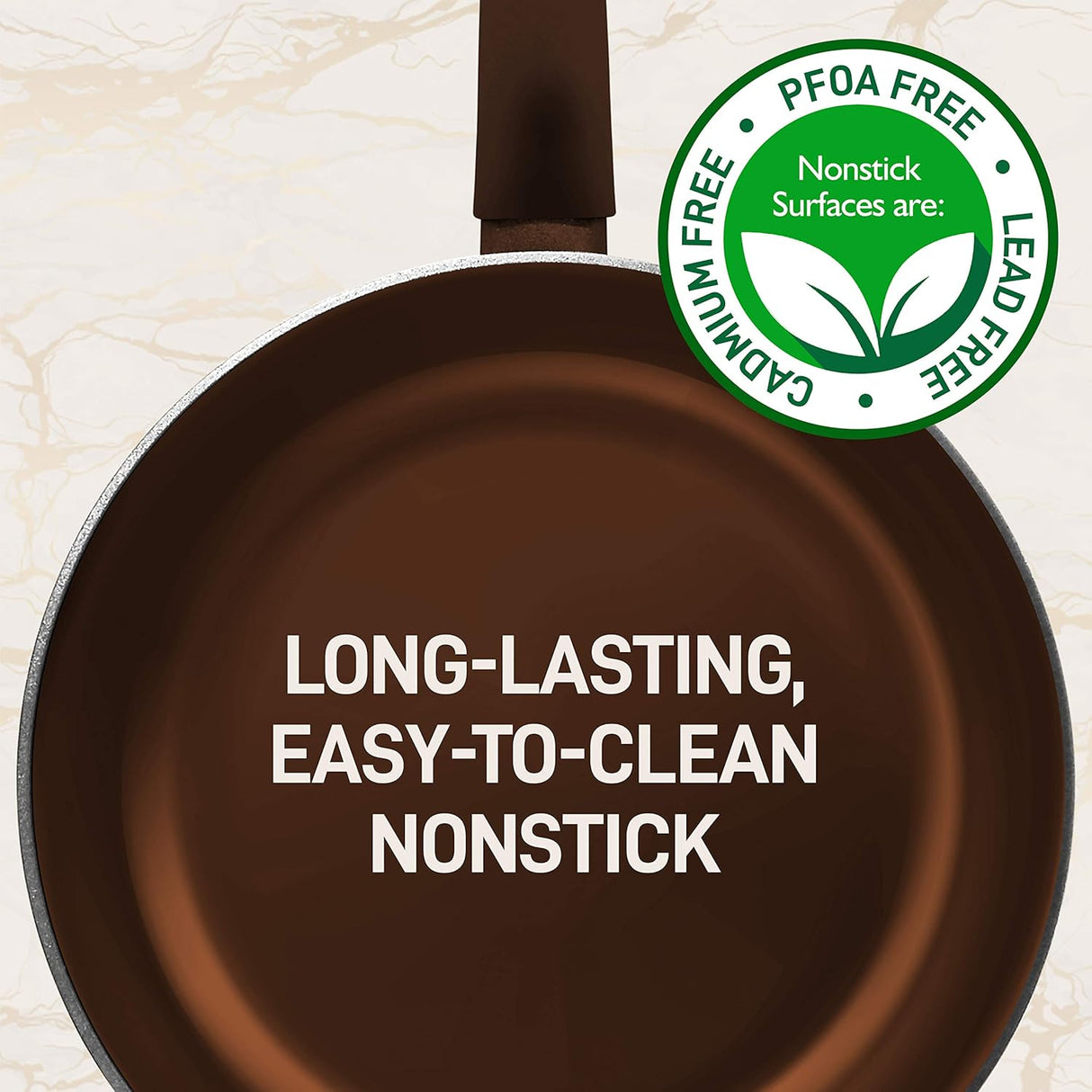 Juegos de Ollas de cocina elegantes NUTRICHEF NCCW12BRW.5