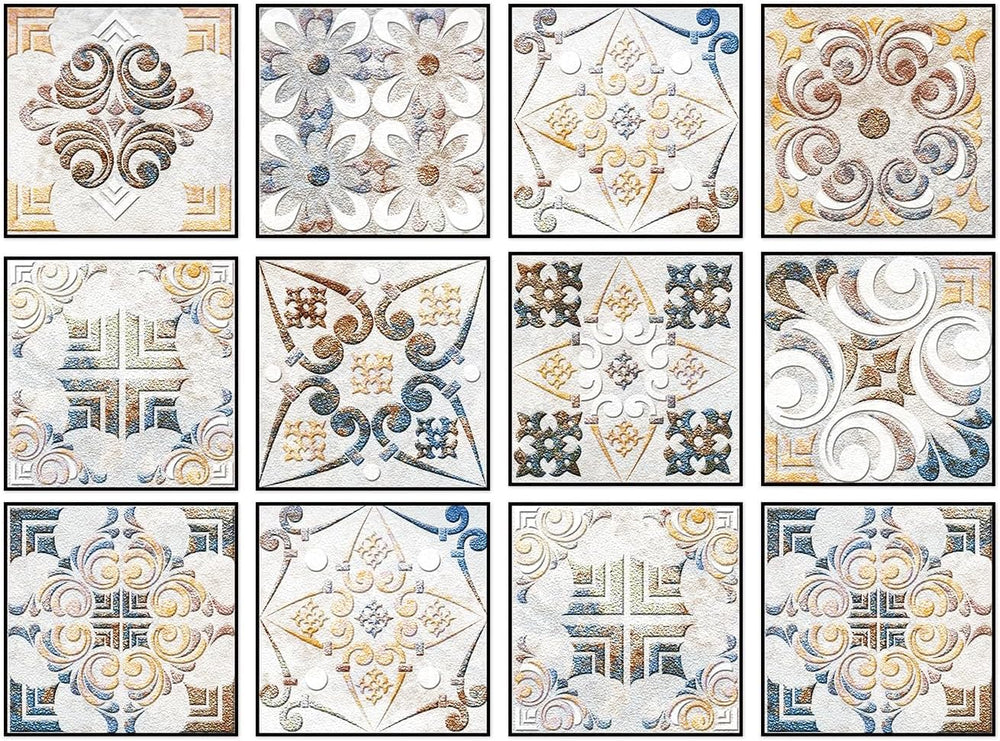 Adreamer90 Pegatinas Decorativas para Azulejos 2D 5.91x5.91