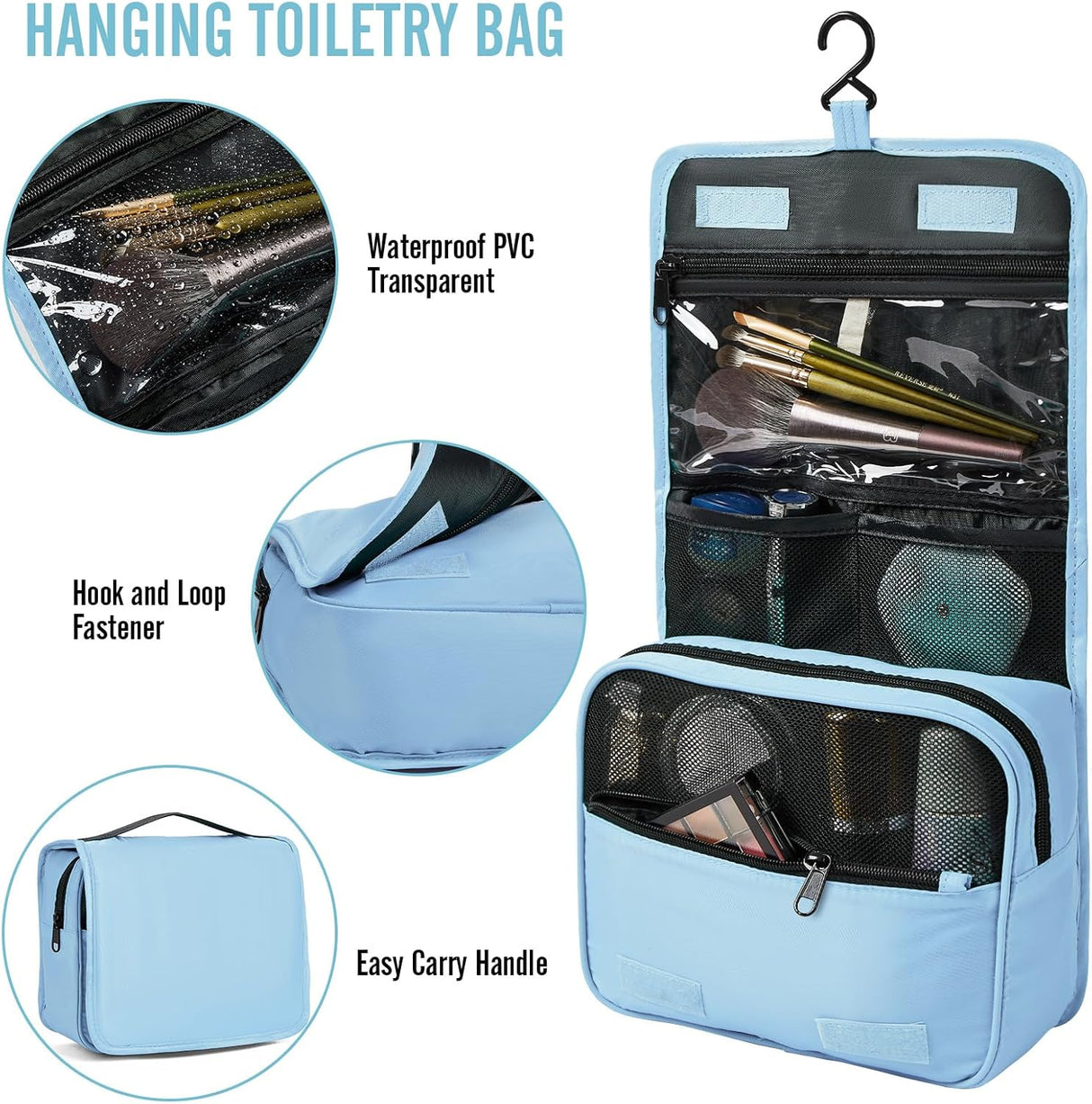 Juego de 8 cubos de embalaje Veken, organizadores de viaje