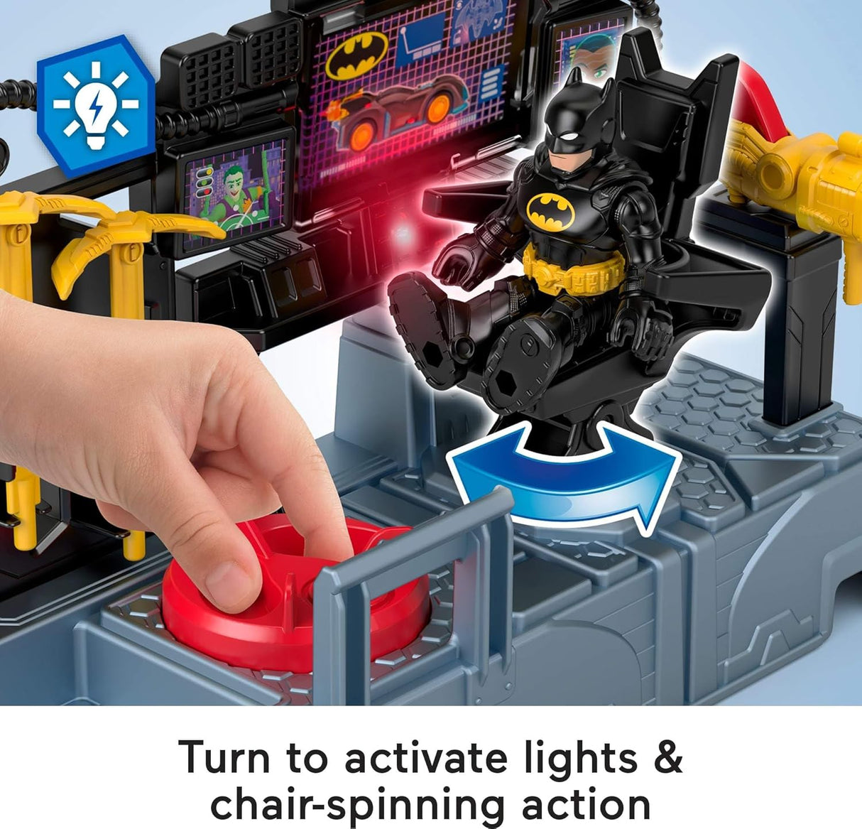 Fisher-Price Imaginext DC Batman Centro de Mando con Luces
