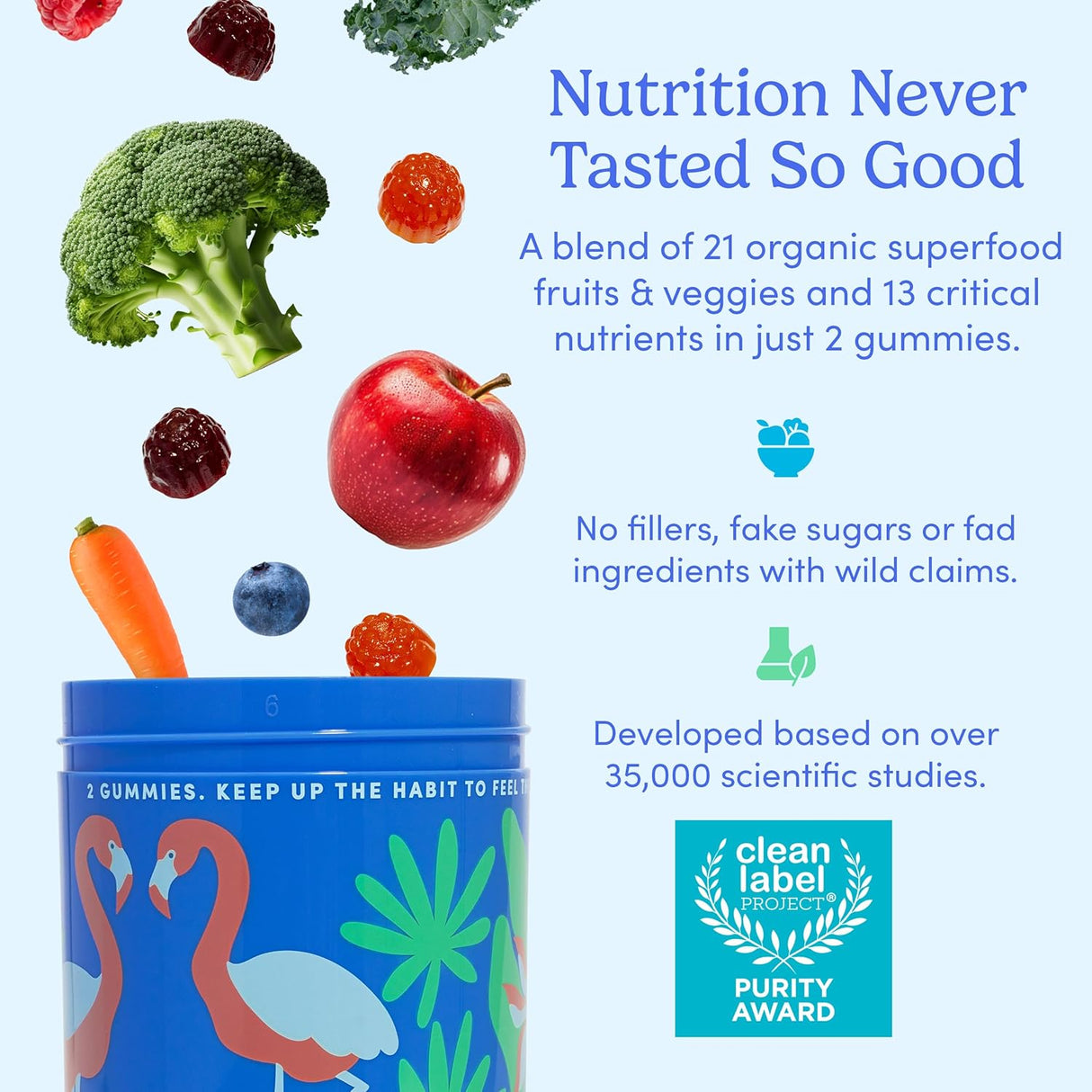 Multivitaminas para Mujeres FIRST DAY - Gomas Veganas 30 Días