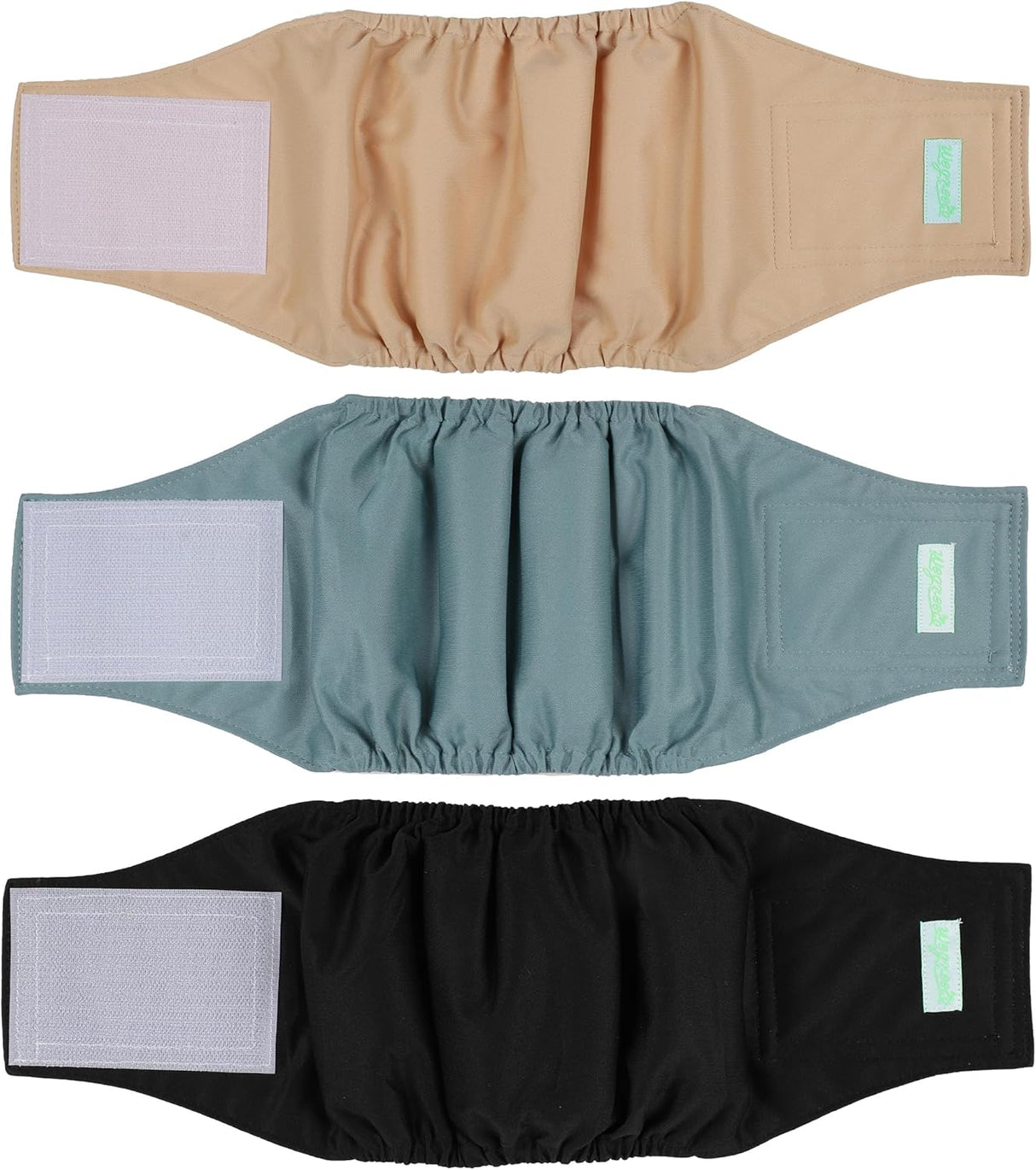 wegreeco Pañales lavables para perros machos lavables