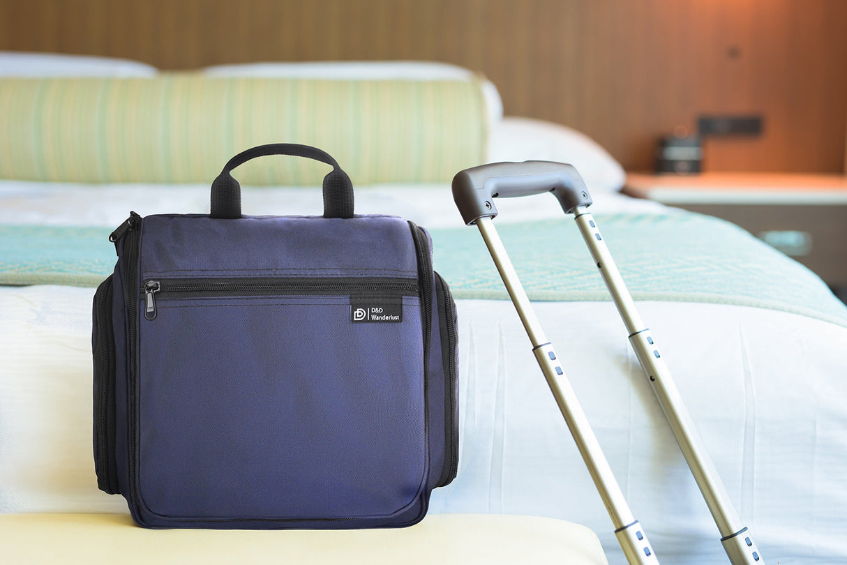 Organizador para maquillaje y artículos de tocador unisex