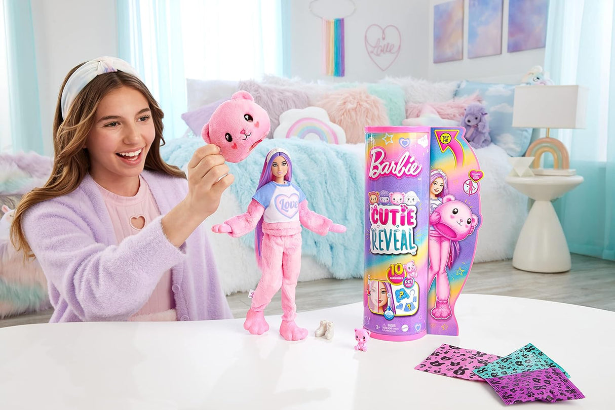 Barbie Cutie Reveal Muñeca con Disfraz y Sorpresas 10