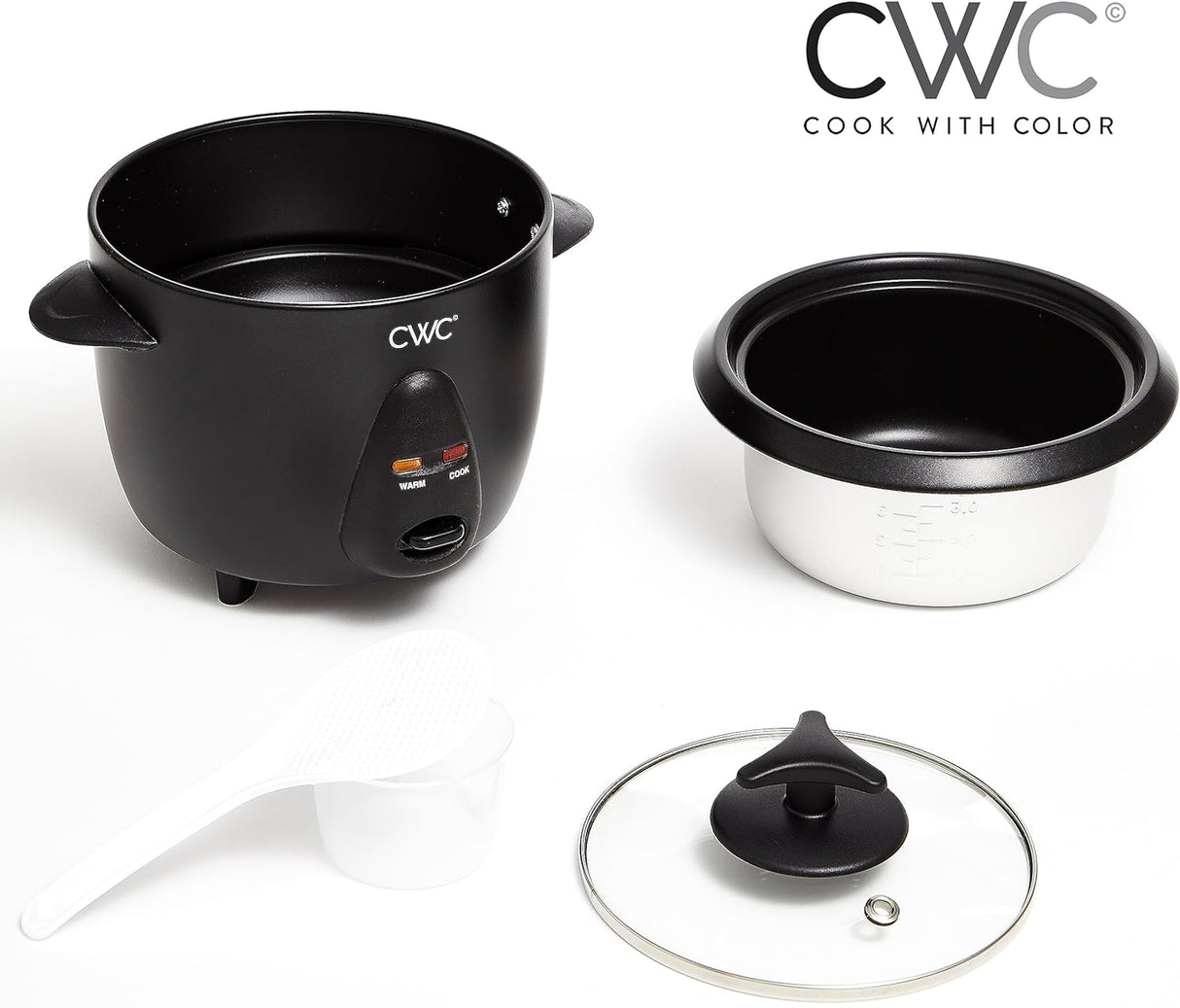 Cocedor de arroz COOK WITH COLOR 6 tazas 300W, modelo 6CUP