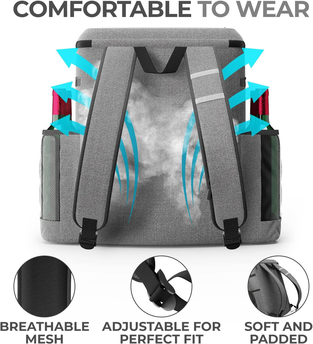 Mochila Nevera Aislada y Resistente para Picnic y Camping