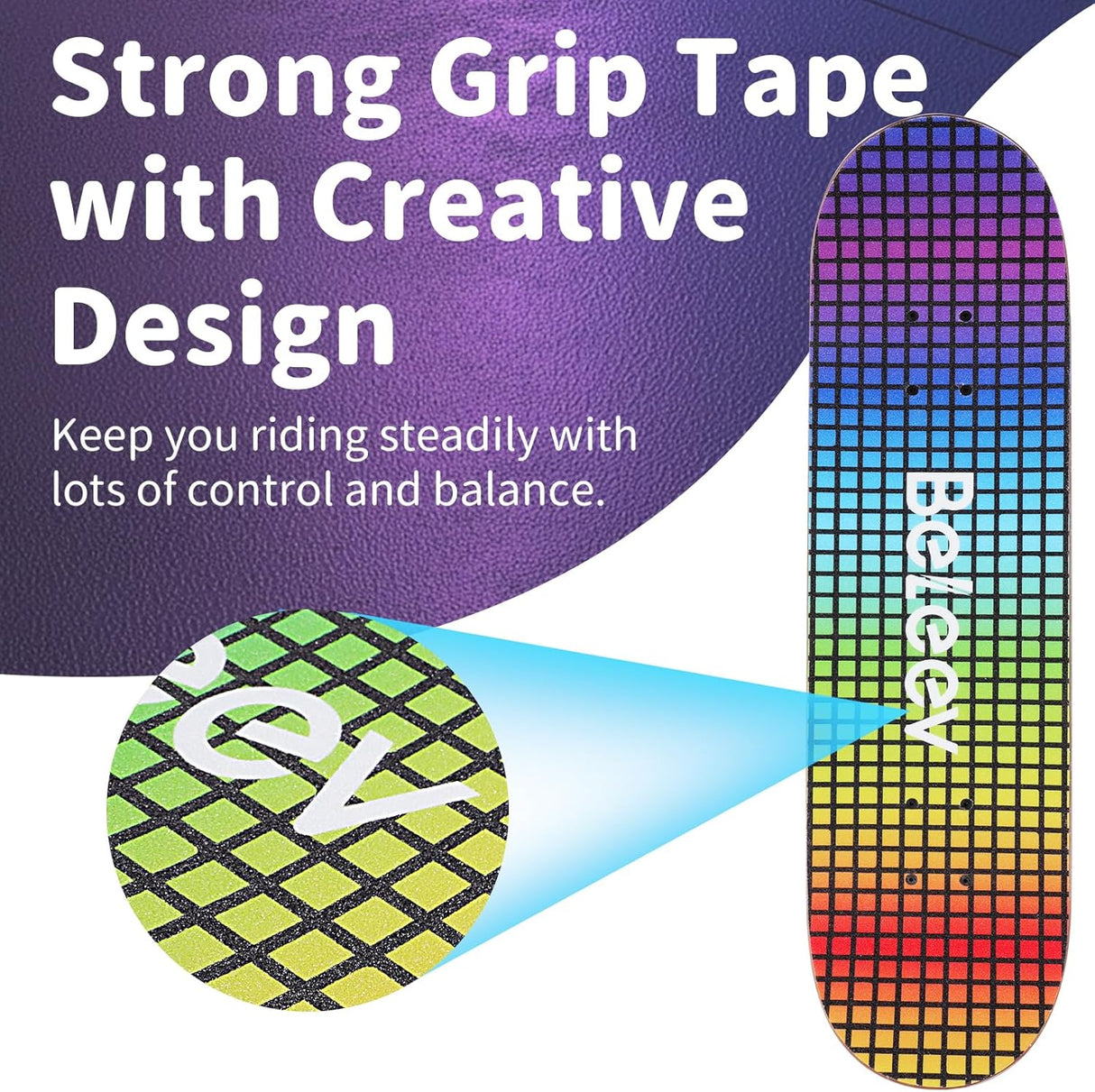 Skateboard Completo para Principiantes, Deck de Arce, 31