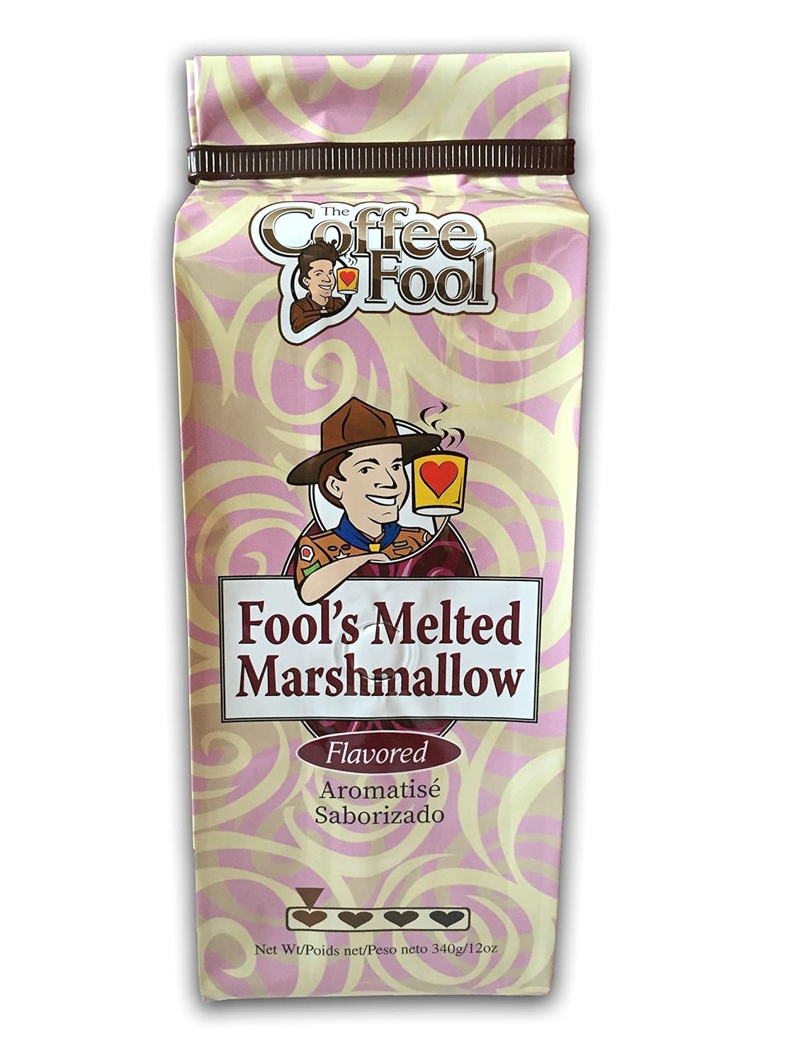 Café Decaf derretido de malvavisco - Coffee Fool, Molido