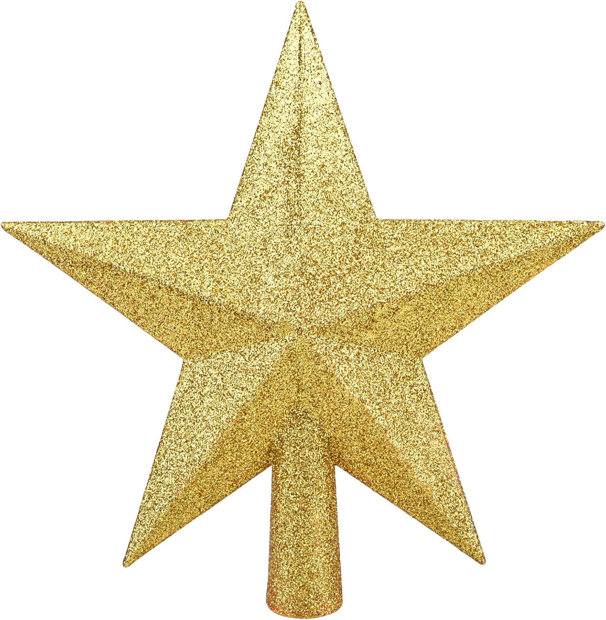 Estrella Decorativa para Árbol de Navidad 8 Pulgadas Glitter
