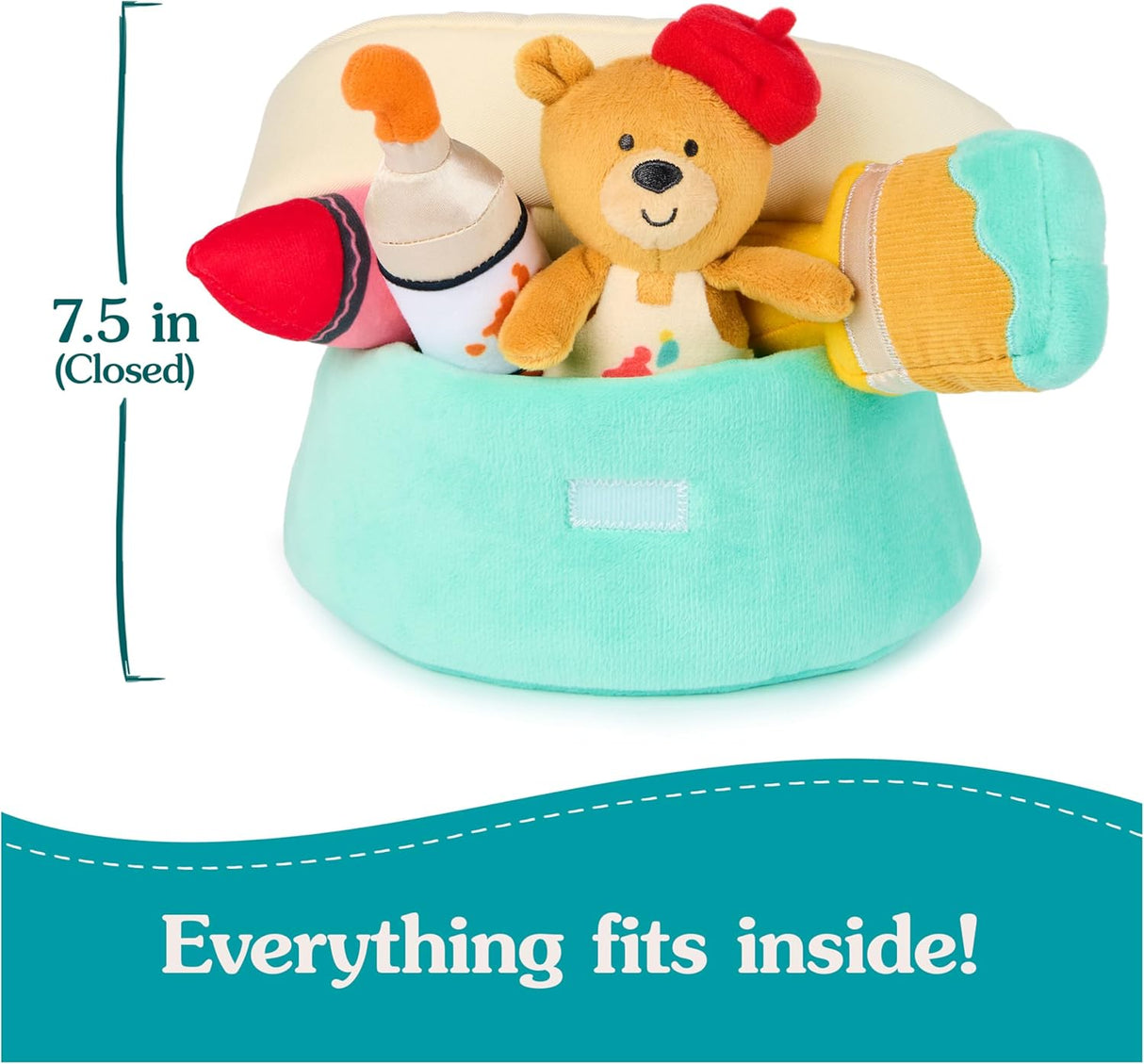 Set de Juguetes de Peluche GUND Baby, Sensory 5 Piezas, 7.5”