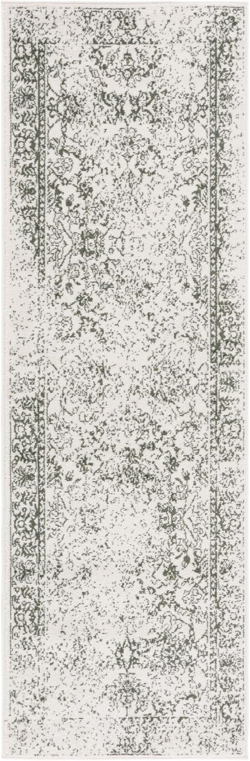 Runner de alfombra, diseño desgastado, ideal para áreas de alto tránsito, modelo ADR109X.