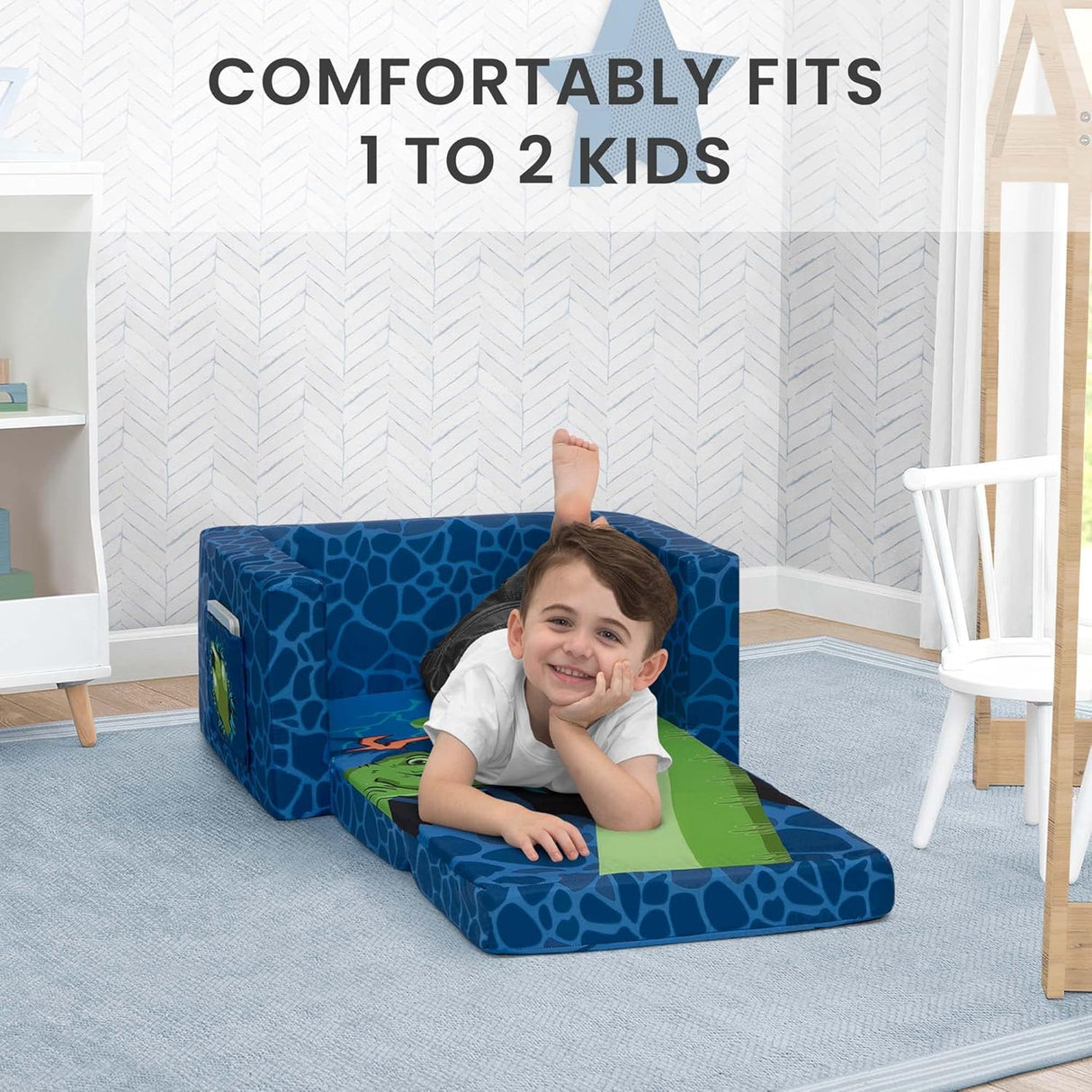 Silla plegable y portátil para relajarse en casa para niños