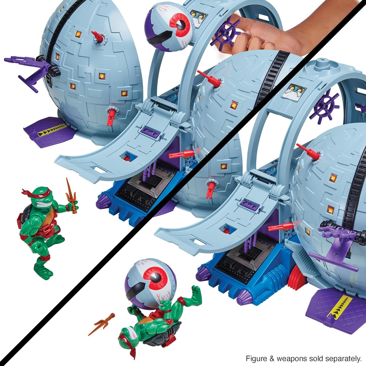 Juego TMNT Technodrome Clásico - Exclusivo de Amazon