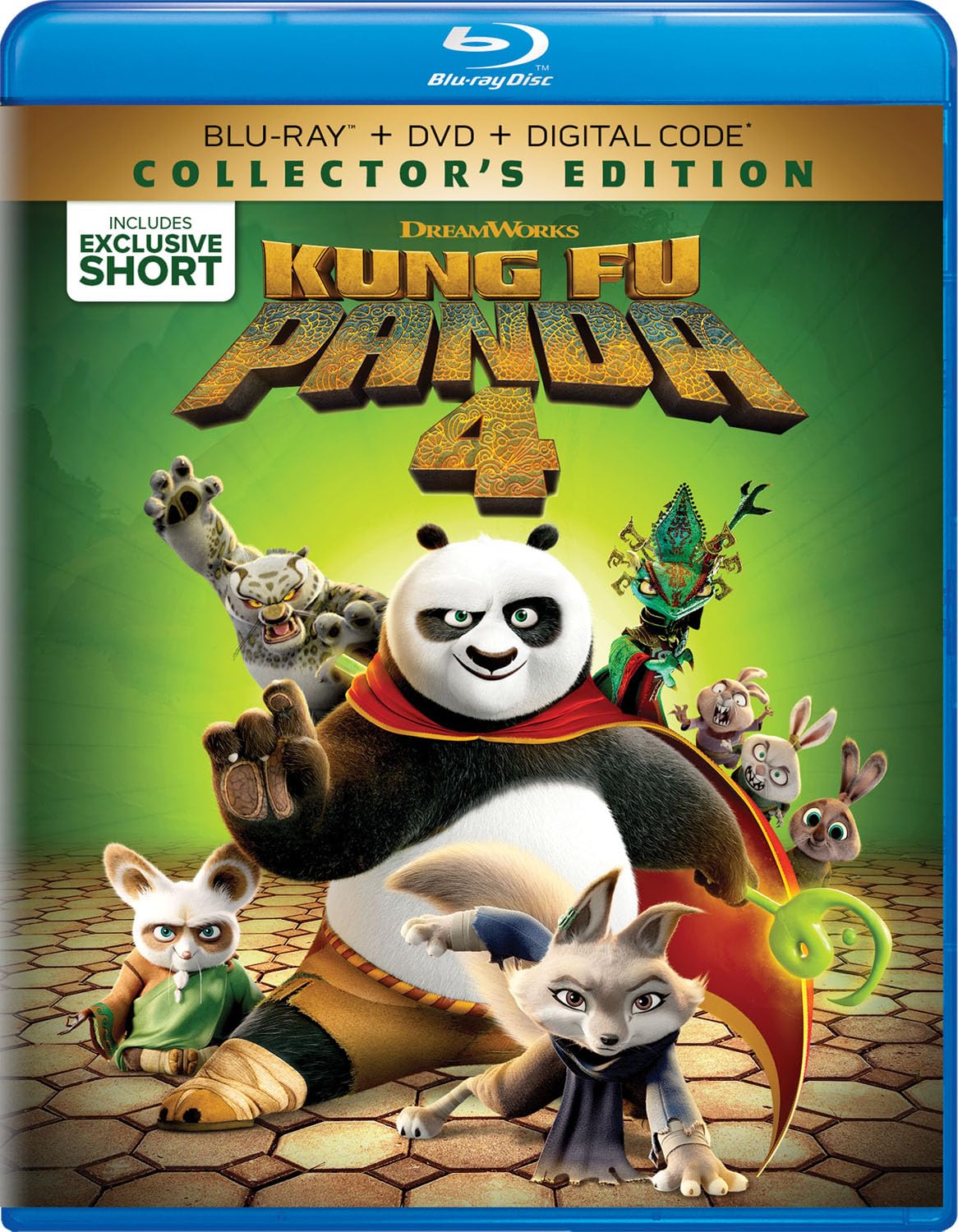 Kung Fu Panda 4 Blu-ray + DVD + Digital