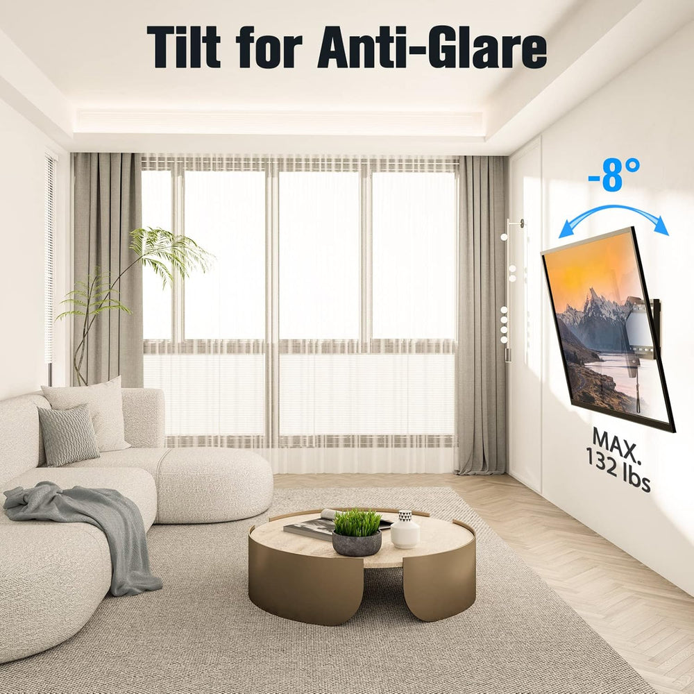 Soporte de TV Mounting Dream 37-75, Carga 132lbs, VESA 600x400