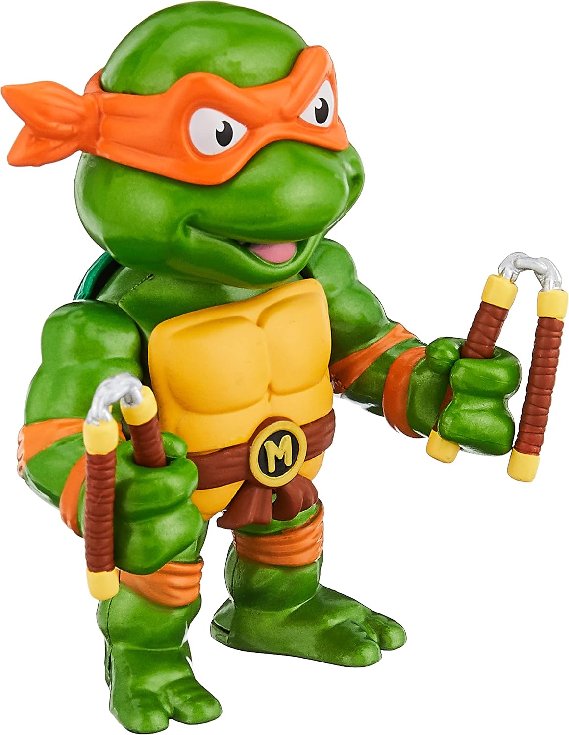 Figuras de Hielo TMNT Michelangelo 4” De Acero Die-cast