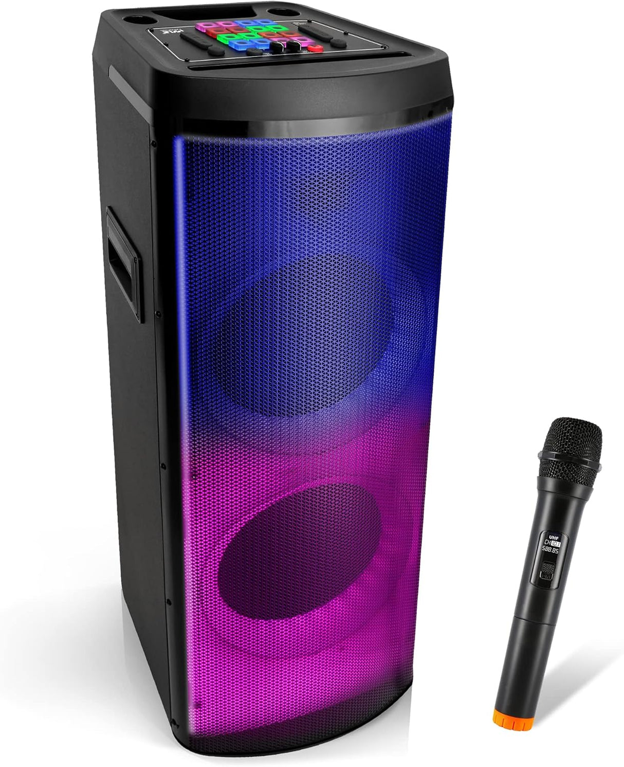 Altavoz portátil Bluetooth 600 W dual PYLE-PRO