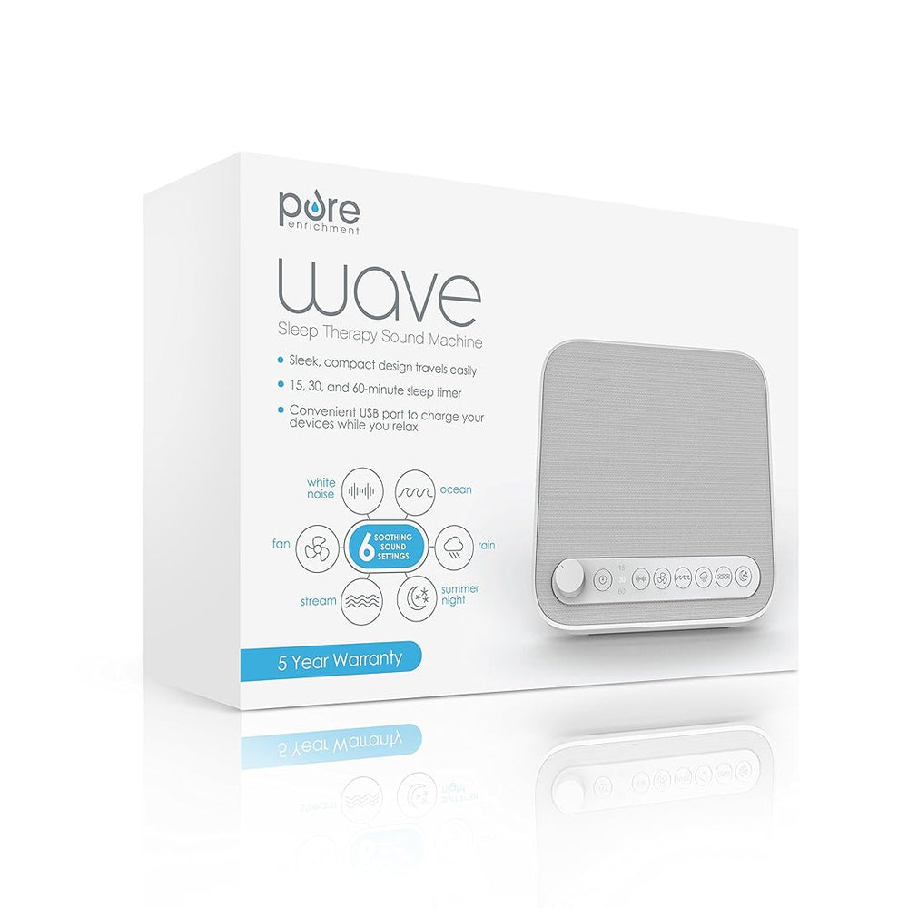 Pure Enrichment Wave Premium Sleep Therapy Sound Machine