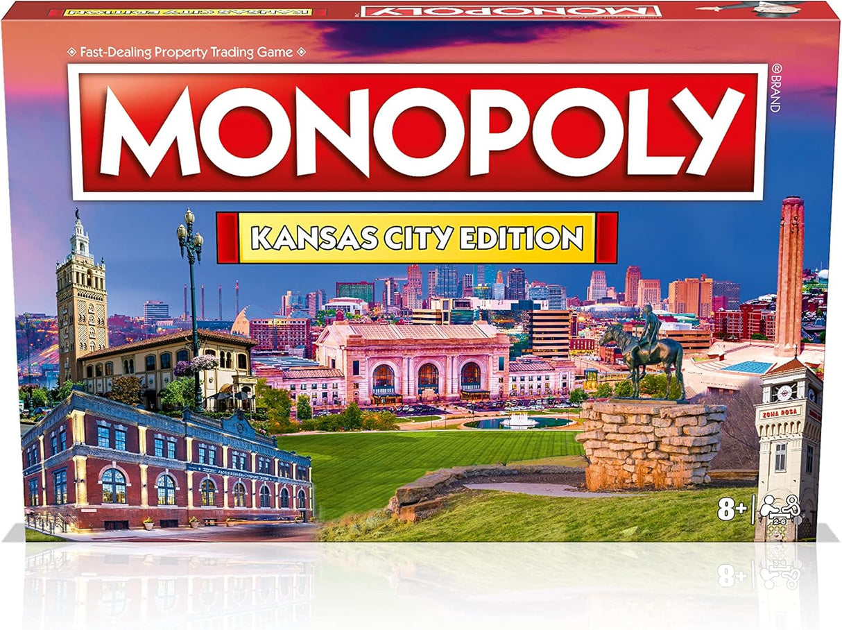 Juego de Mesa MONOPOLY Kansas City - 2-6 Jugadores Familiar