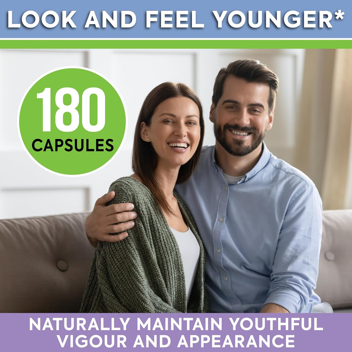 Suplemento Resveratrol extra fuerte 1568mg 180 cápsulas