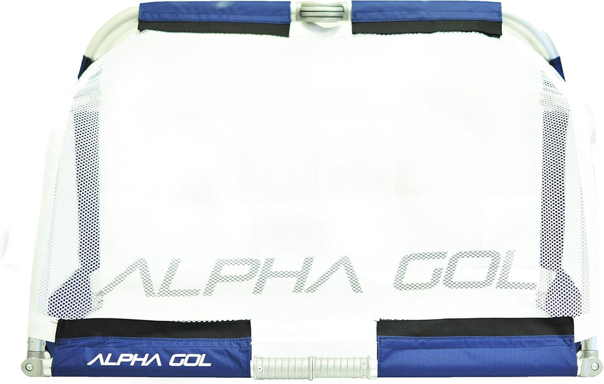 Portería plegable de aluminio con bolsa de transporte