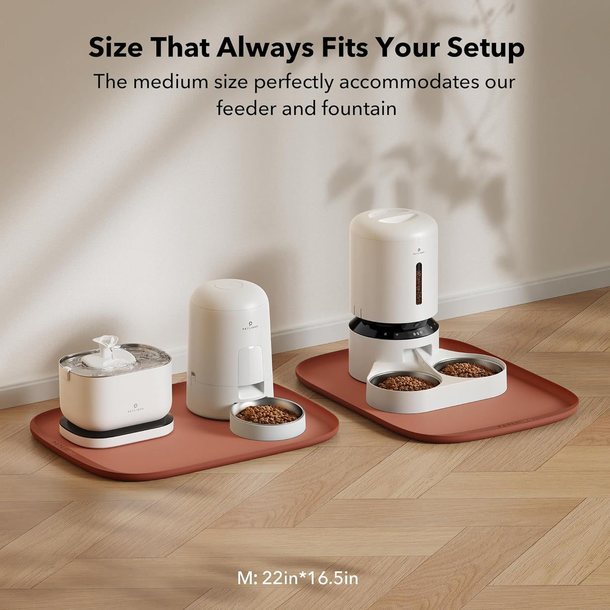 Tapete comedero impermeable para gatos PLPM001 PETLIBRO