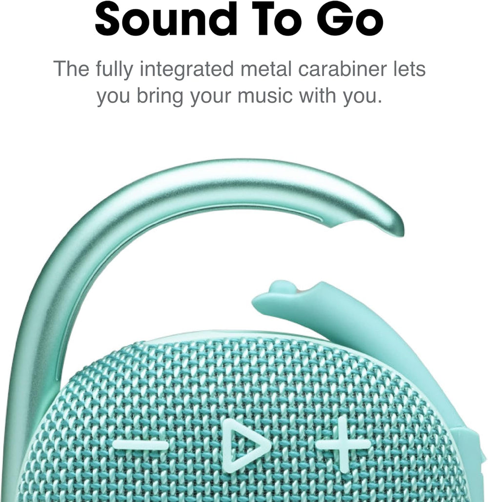 Altavoz Bluetooth JBL Clip 4 - 10h, Impermeable, 5.1
