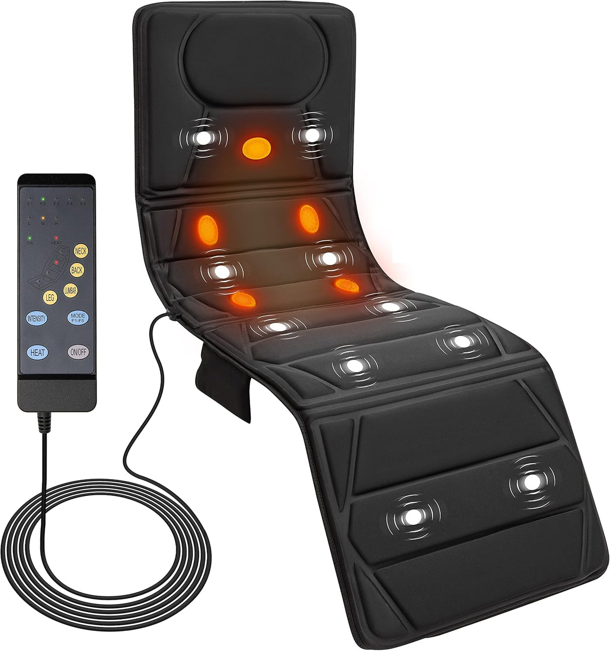 Alfombrilla de masaje vibratoria de cuerpo completo