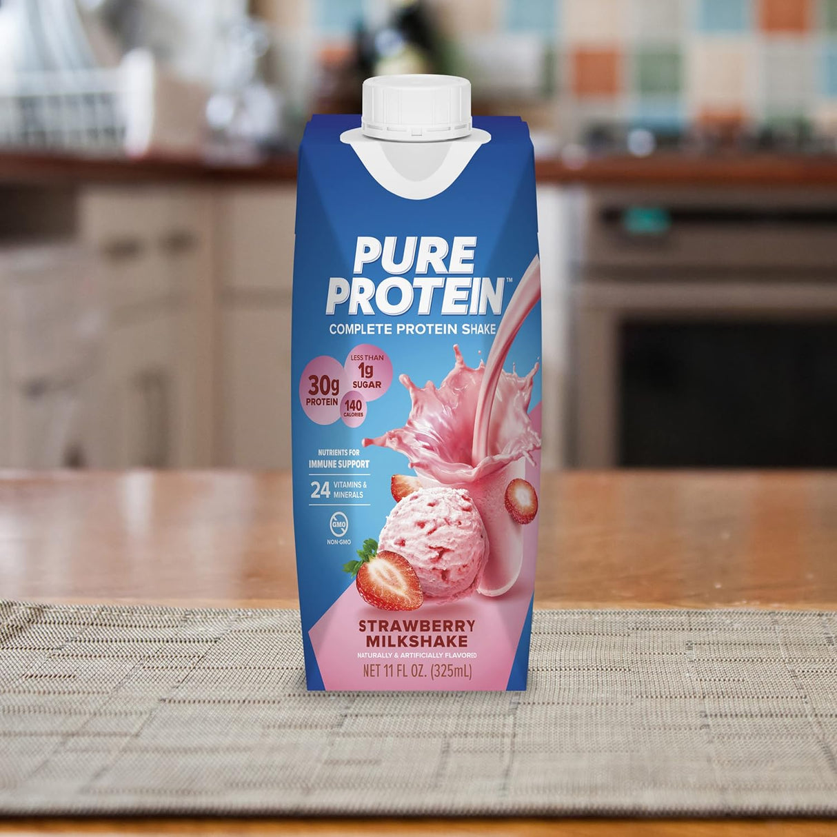 Batido de Proteínas Pure Protein, 30g, Listo para Beber, 12 Pack