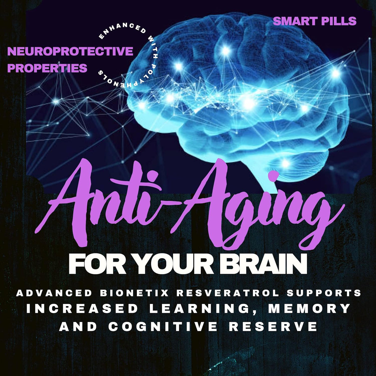 Suplemento de resveratrol trans micronizado antioxidante