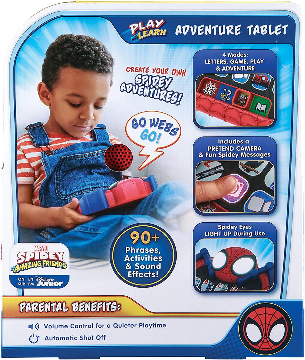 Tablet Infantil Spidey: Juegos Educativos y Aprendizaje ABC