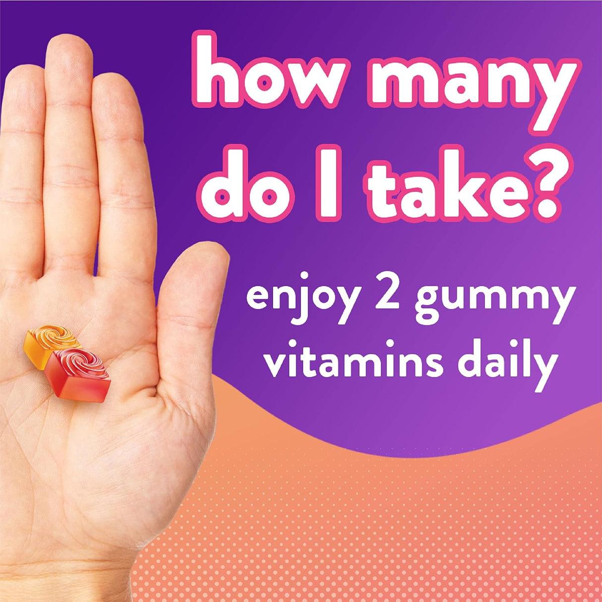 Vitafusion Fiber Well Suplemento de fibra sin azúcar