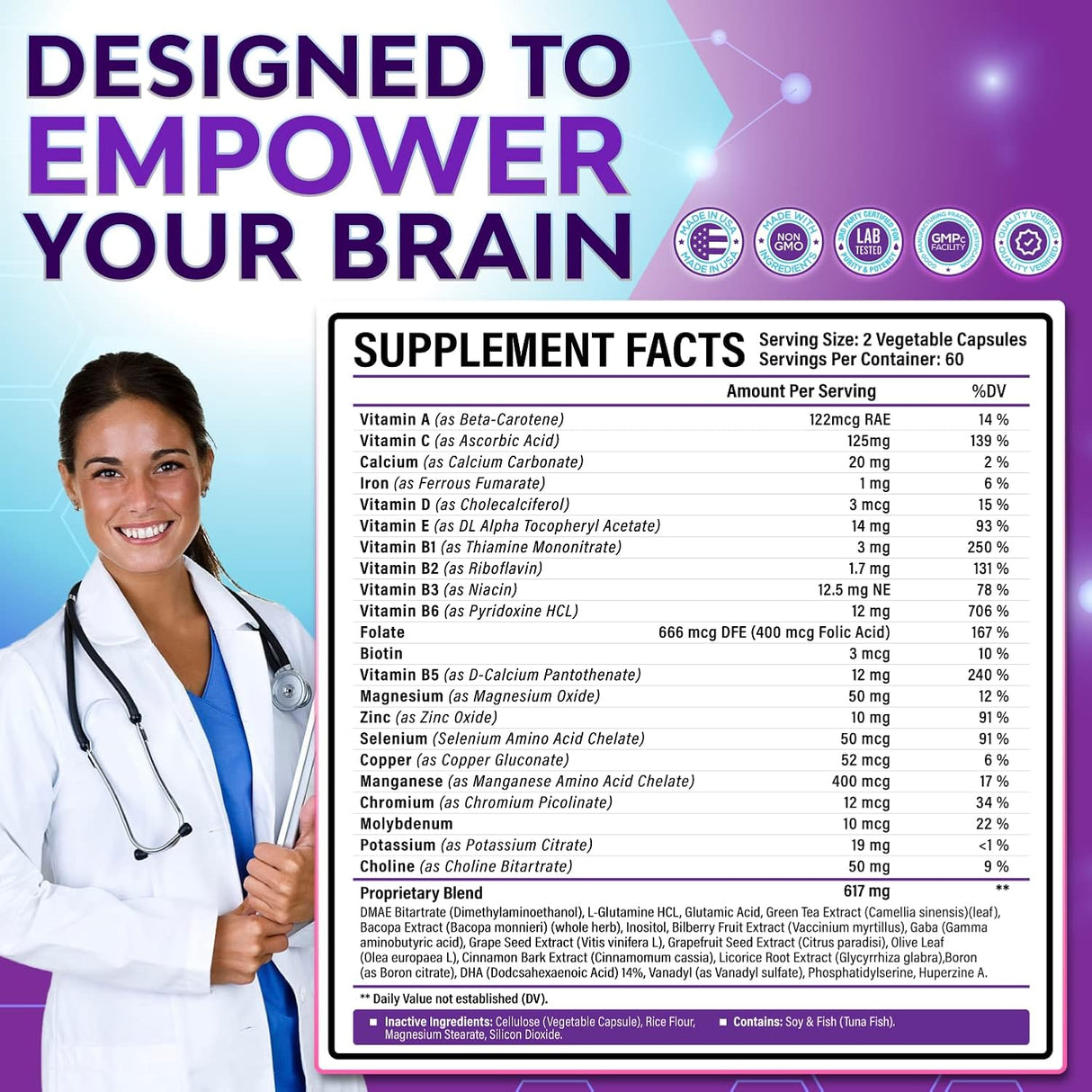Suplementos Alimenticios Suplemento de refuerzo cerebral