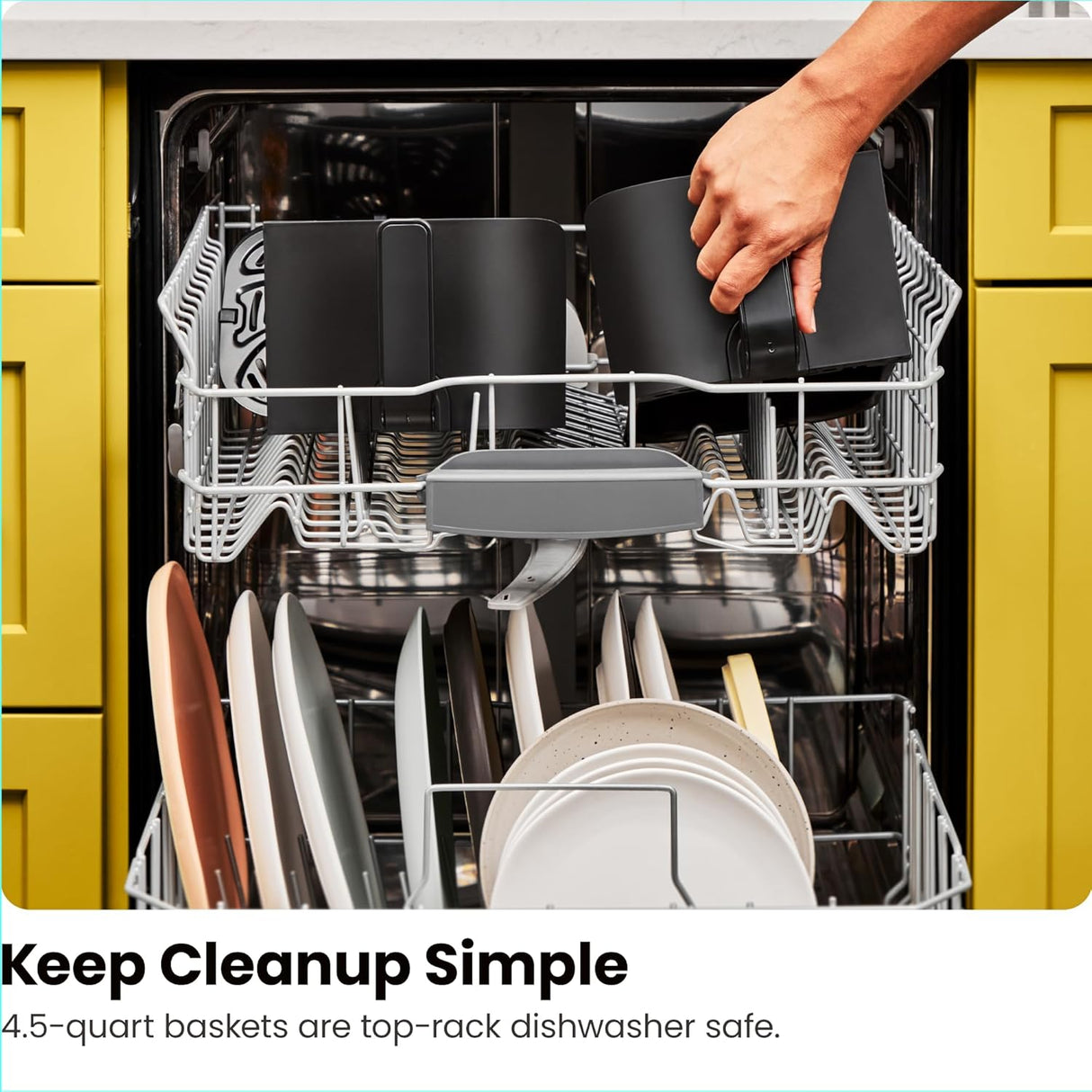 Freidora de aire Chefman TurboFry Touch, Doble capacidad.