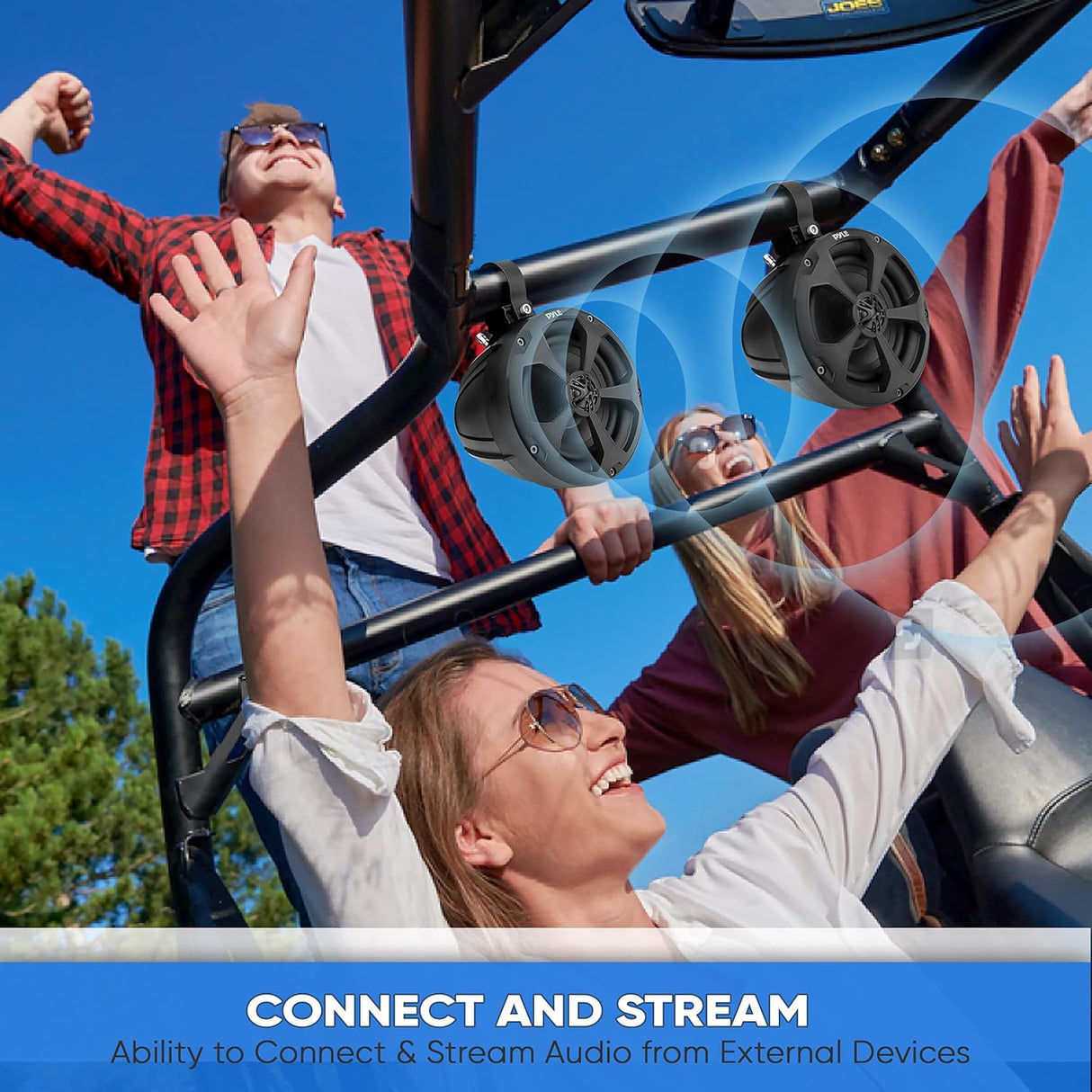 Parlantes todoterreno impermeables PYLE PLUTV52CH