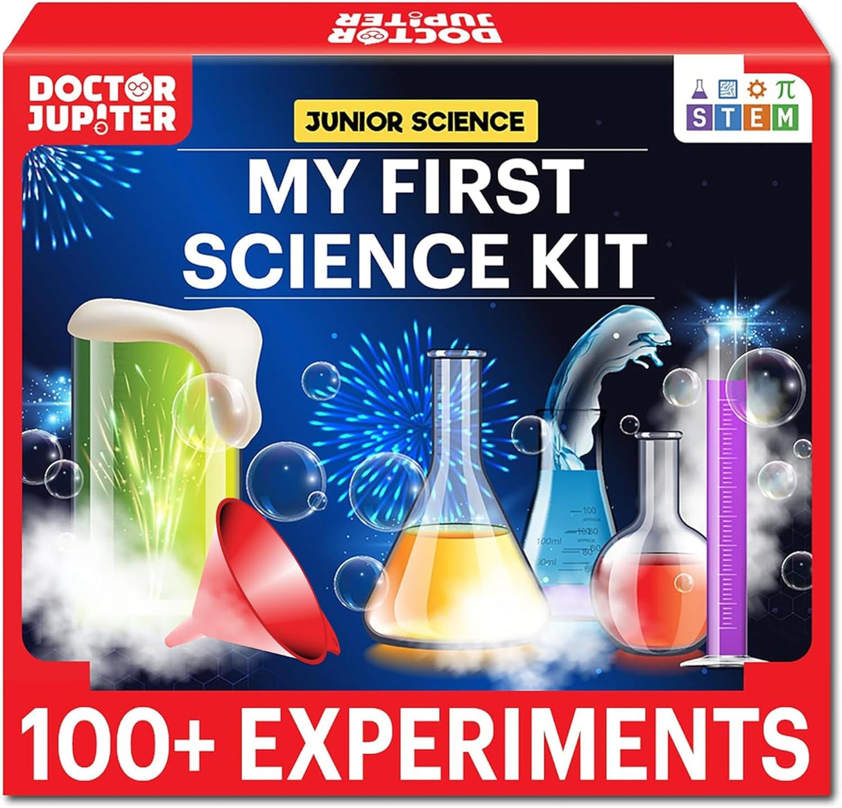 Kit de Ciencia Doctor Jupiter | 100+ Experimentos Educativos