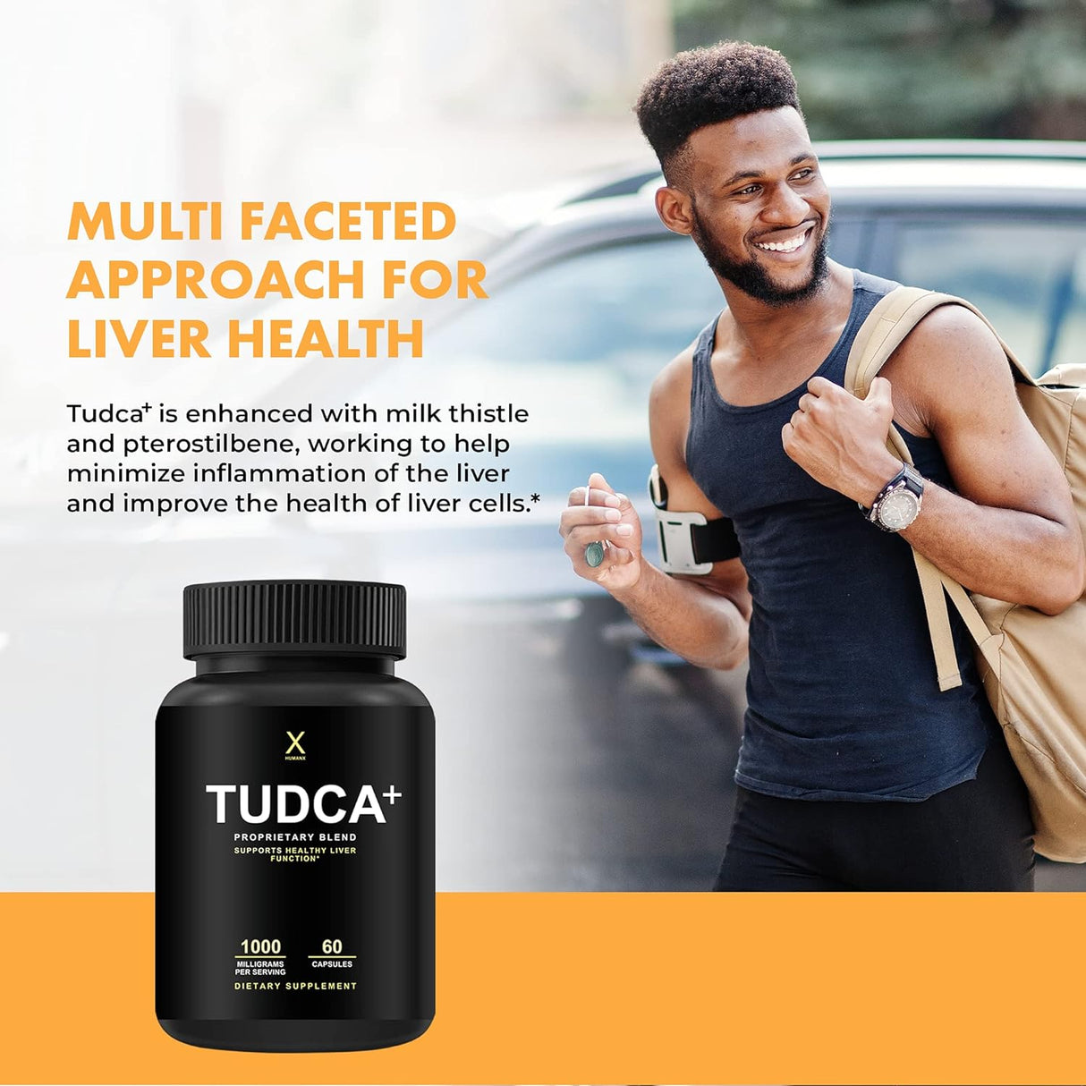 Suplementos TUDCA+ 1000 mg (ácido taursodesoxicólico)