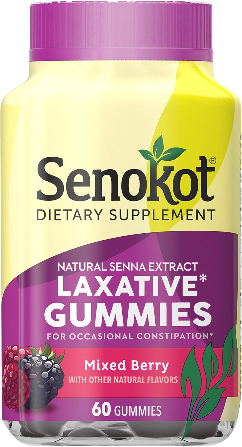 Suplementos laxantes de suplemento dietético Senokot