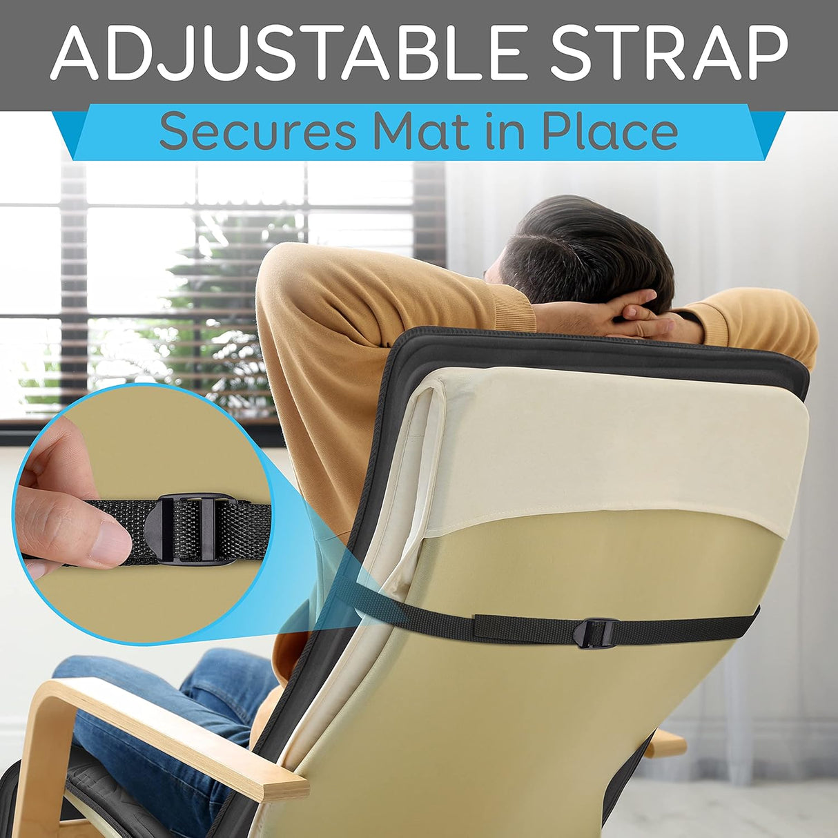 Alfombrilla de masaje vibratoria de cuerpo completo