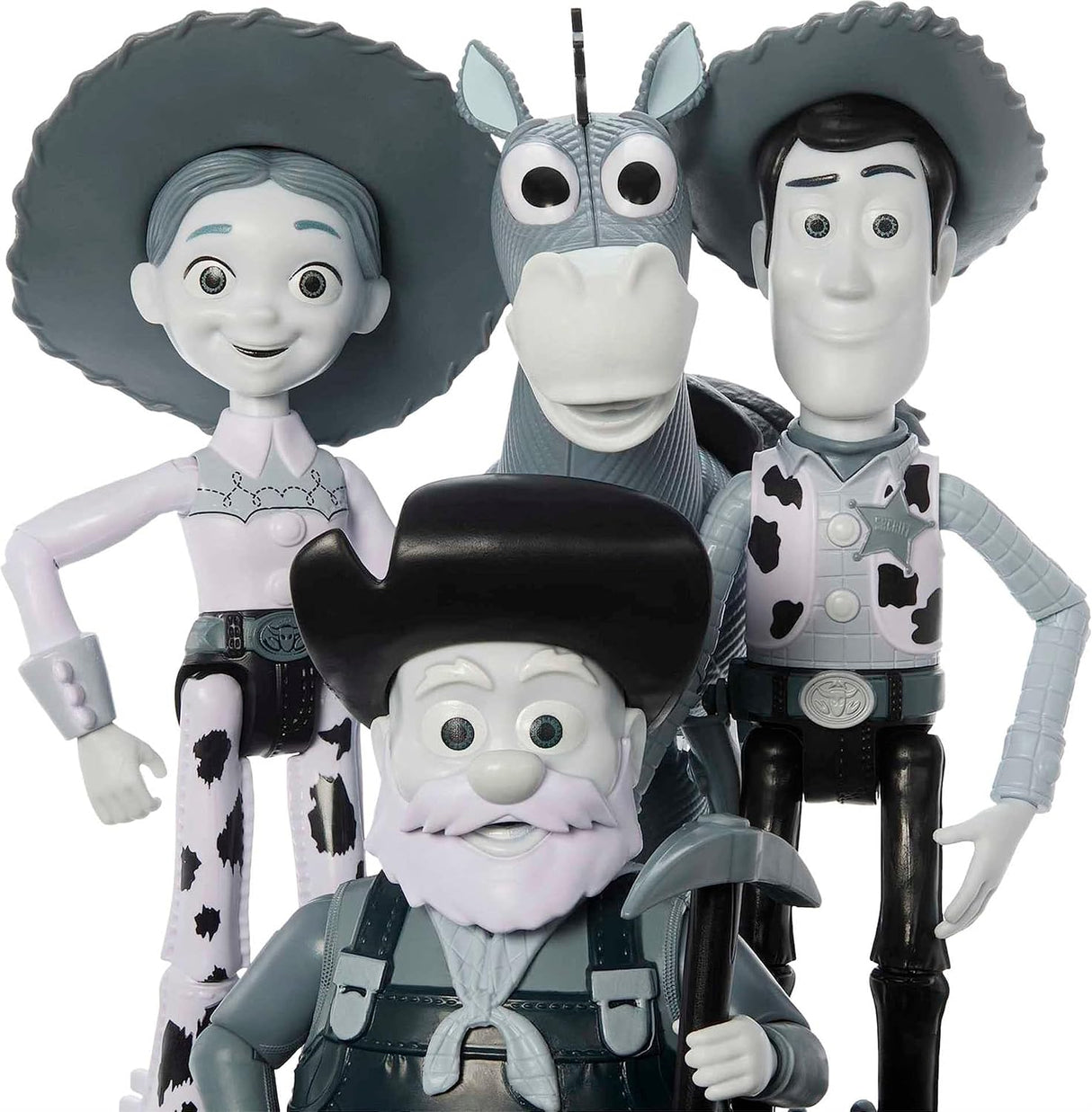 Set de Figuras Toy Story Mattel con Woody, Jessie, Bullseye y Pete