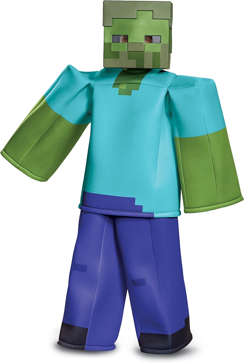 Disfraz de zombi para niños de MINECRAFT talla M