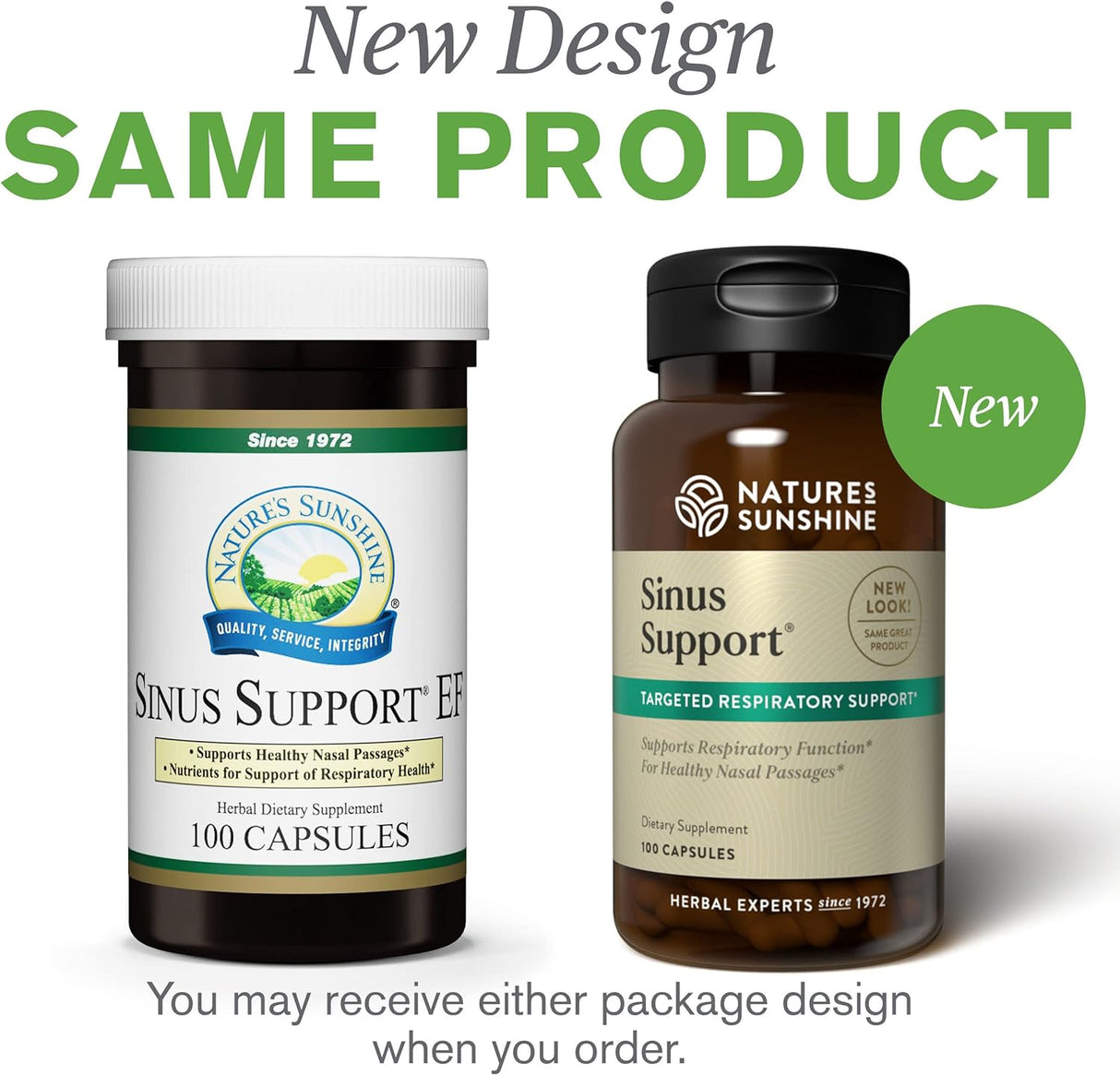 Soporte Sinusal EF, 100 Cápsulas